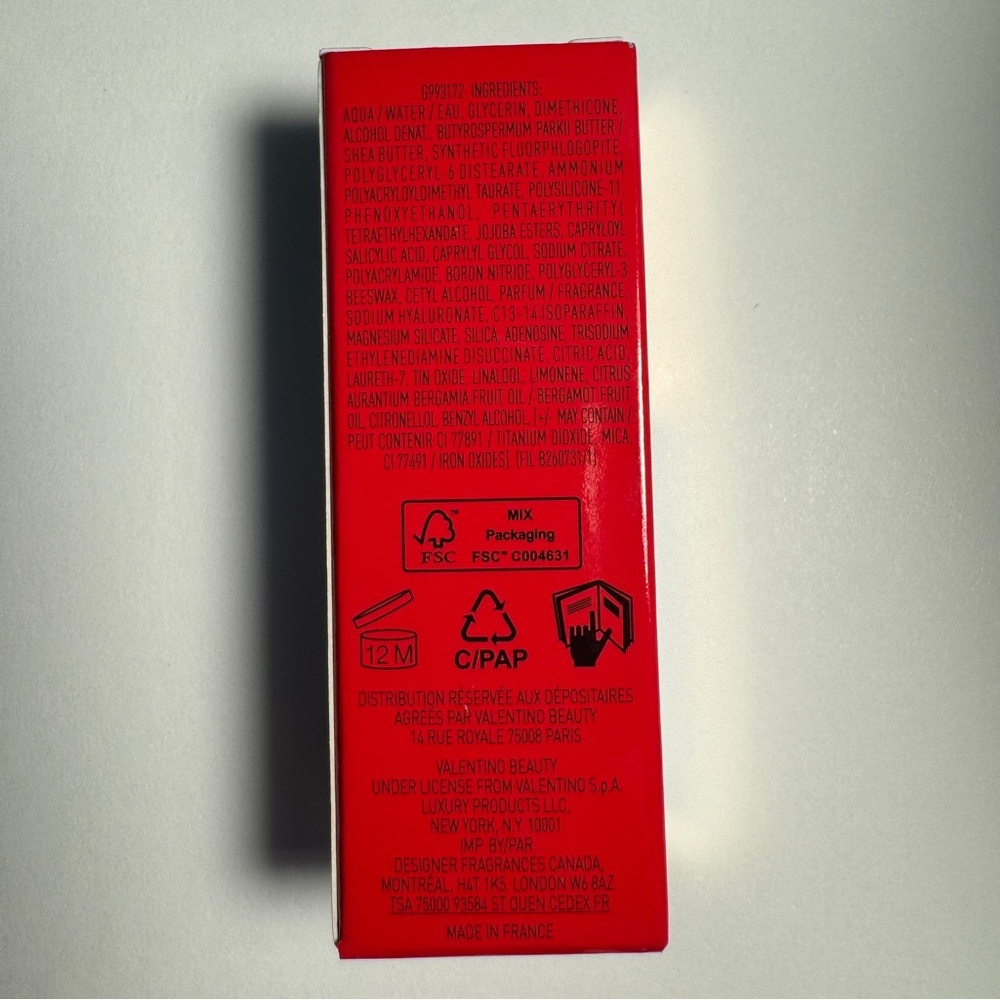 Valentino V Lighter Dual Use Liquid Light Face Base & Top Coat Mini .16oz 5ml - Picture 2 of 6